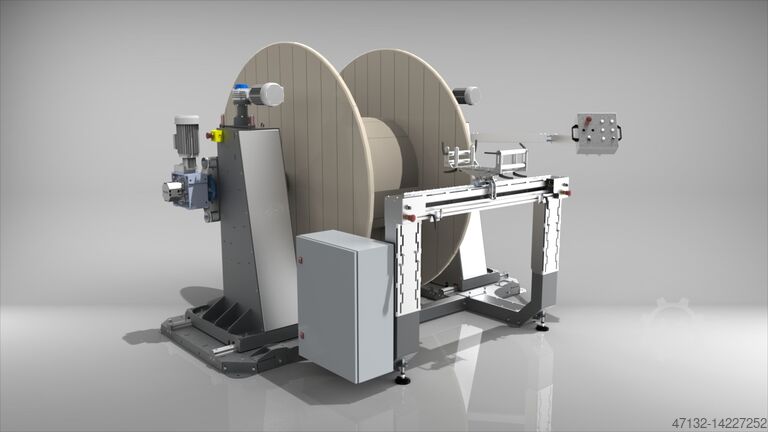 Pipe winder for drums Peltoc HOHL 2400 PELTOC HOHL 2400