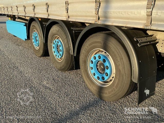 Open semitrailer with tarp Schmitz Cargobull Curtainsider Standard