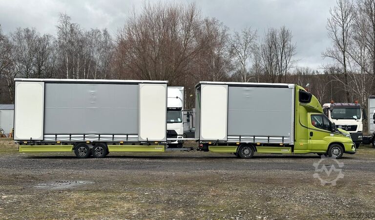 Transporter mit Pritsche & Plane Iveco Daily 35S18 A8