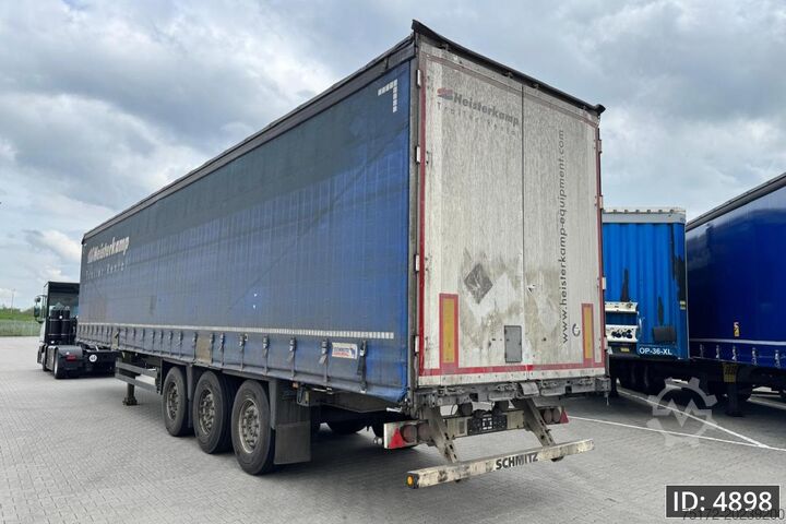 Sliding tarpaulins Schmitz Cargobull SCB*S3T / Disk brakes / Huckepack
