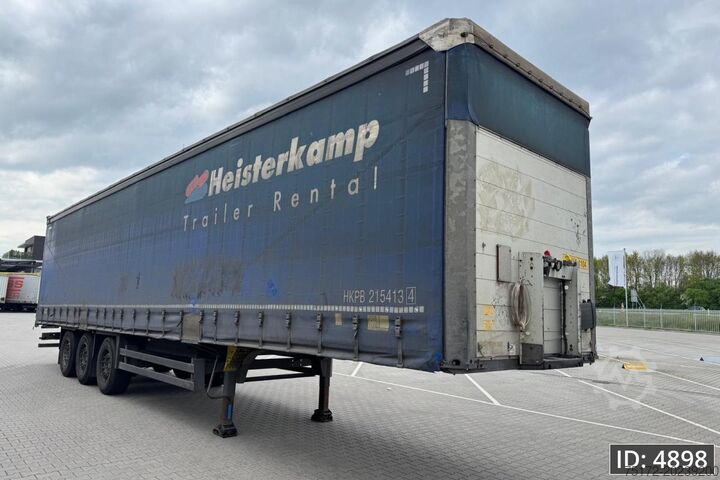 Sliding tarpaulins Schmitz Cargobull SCB*S3T / Disk brakes / Huckepack