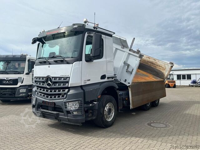 Tipper truck MERCEDES-BENZ Arocs 2658 K 6x4 3-Achs Kipper Meiller Bordmatik