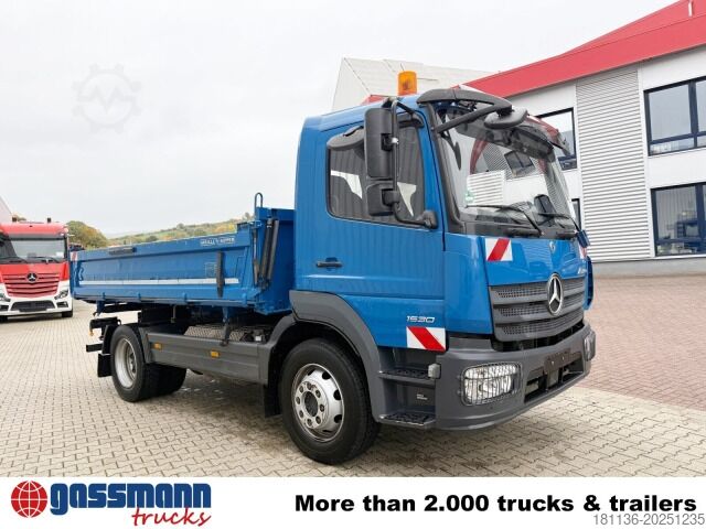 Tipper truck Mercedes-Benz Atego 1630 K 4x2, Meiller 3-Seiten, 2 x AHK Öl