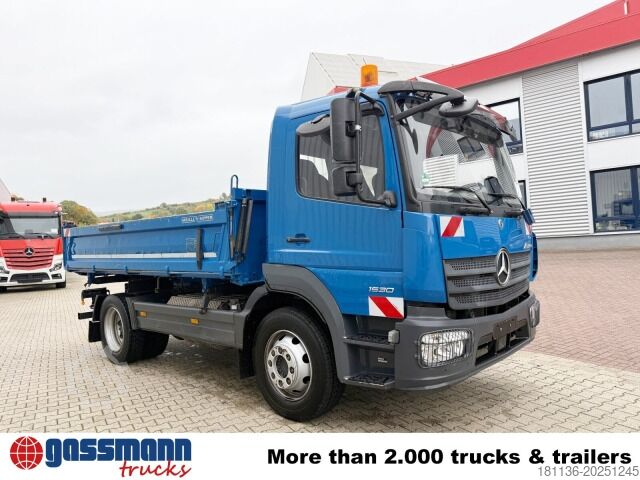 Tipper truck Mercedes-Benz Atego 1630 K 4x2, Meiller 3-Seiten, 2 x AHK Öl
