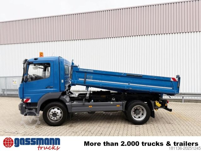 Tipper truck Mercedes-Benz Atego 1630 K 4x2, Meiller 3-Seiten, 2 x AHK Öl