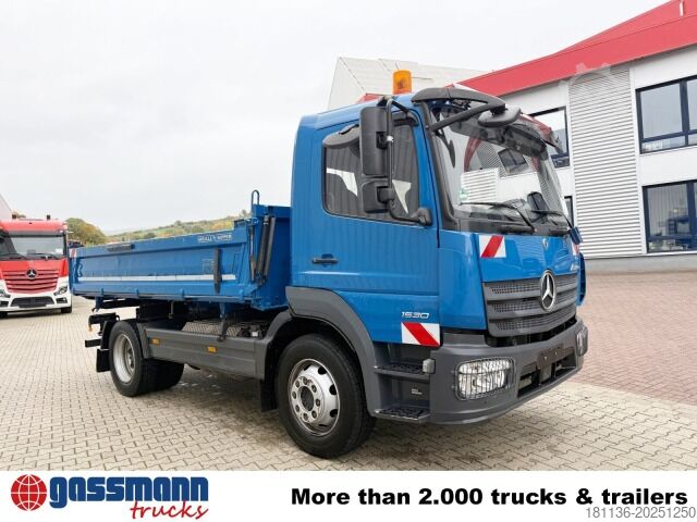 Tipper truck Mercedes-Benz Atego 1630 K 4x2, Meiller 3-Seiten, 2 x AHK Öl