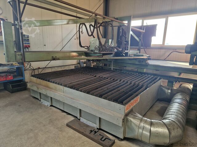 Brennschneidanlage Ziener Brennschneider