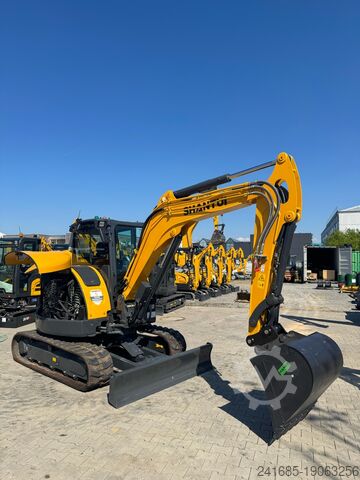 Minibagger SHANTUI 5,8t Minibagger Kubota Yanmar JCB VOLVO
