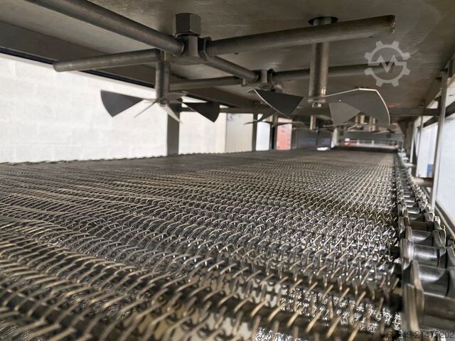 Stickstofftunnel Typ CCT Cryomaster 20FT Air Liquide-Jackstone stikstofvriezer Type CCT Cryomaster 20FT