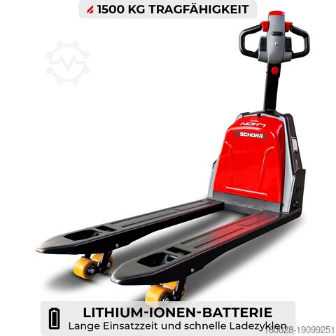 Niederhubwagen SCHORR RR15NHE4L Elektrohubwagen
