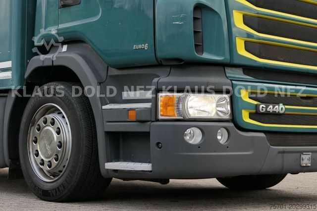 Box truck SCANIA G 440 Koffer Umzugswagen Retarder LBW Euro 6