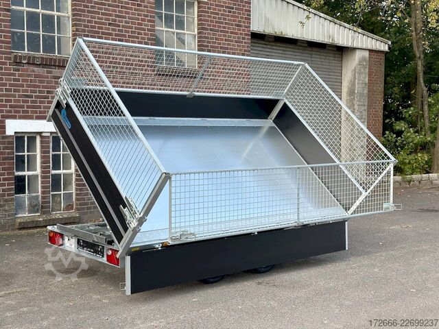 Dreiseitenkipper Debon CHEVAL LIBERTE DEBON PW3.3 | GITTERAUFSATZ | BLACK EDITION 330X186X95CM 3500KG DREISEITENKIPPER