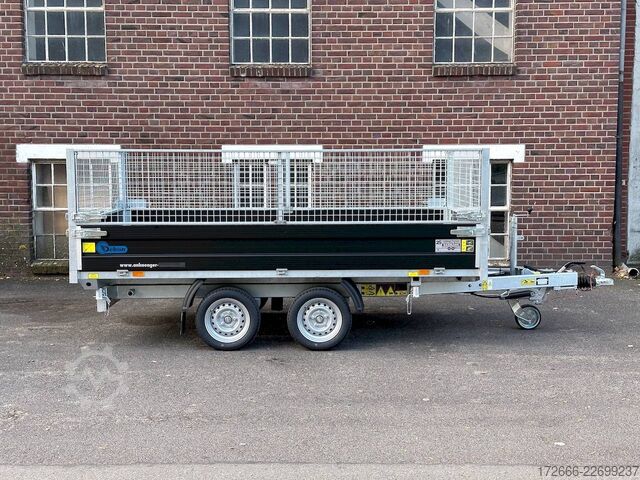 Dreiseitenkipper Debon CHEVAL LIBERTE DEBON PW3.3 | GITTERAUFSATZ | BLACK EDITION 330X186X95CM 3500KG DREISEITENKIPPER