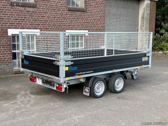 Dreiseitenkipper Debon CHEVAL LIBERTE DEBON PW3.3 | GITTERAUFSATZ | BLACK EDITION 330X186X95CM 3500KG DREISEITENKIPPER