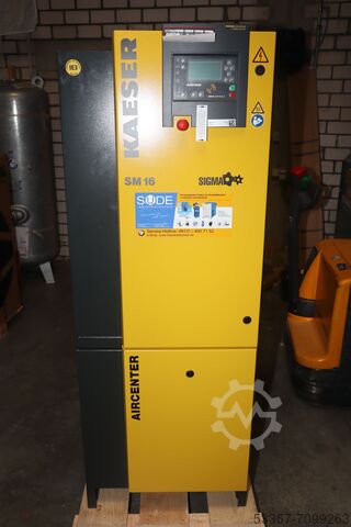 9 kW Schraubenkompressorenanlage KAESER AIRCENTER SM 16