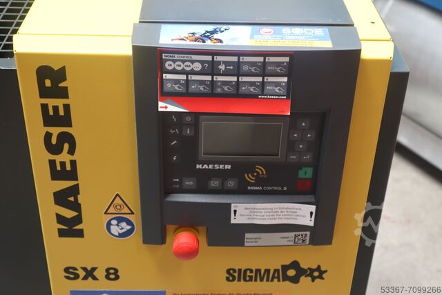 5,5 kW Schraubenkompressor KAESER SX 8 (10 bar)