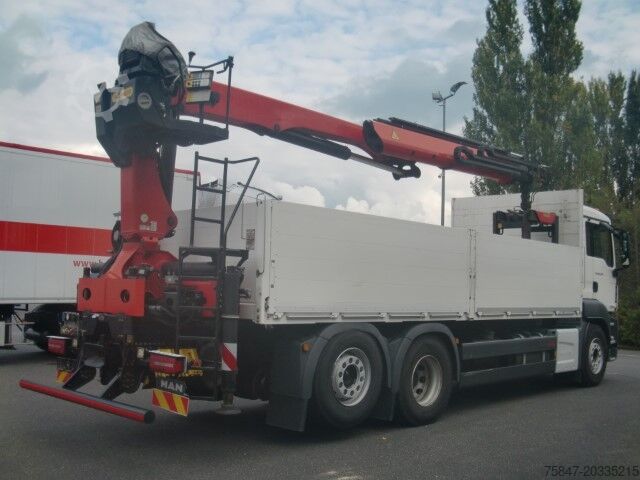 Autokran MAN TGS 26.530 6x2-4 LL Baustoff Palfinger