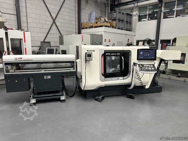 Cnc turning and milling center DMG MORI CTX alpha 500