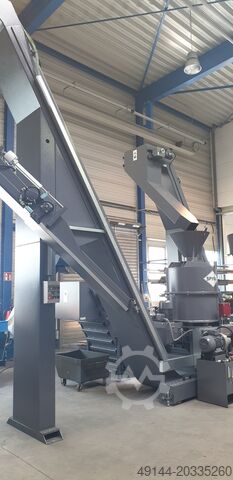 Späneaufbereitungsanlage /Späne Entölung SPYRA Zentrifuge, Spänebrecher, Förderband,...