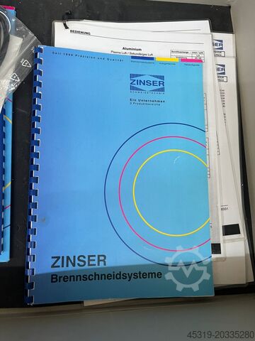 CNC Plasmaschneidmaschine Hypertherm ZINSER 2425-1