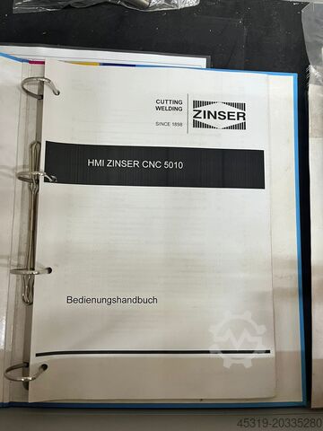 CNC Plasmaschneidmaschine Hypertherm ZINSER 2425-1