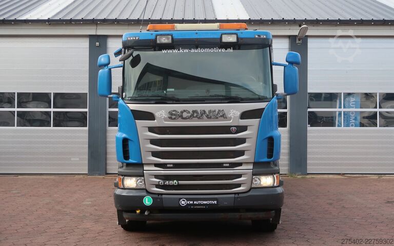 Crane truck Scania G480 6X4LB/ HIAB 244 5 24T/ 3 PEDAL/ RETARDER/