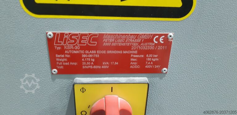 Vertical CNC LISEC KSR 30