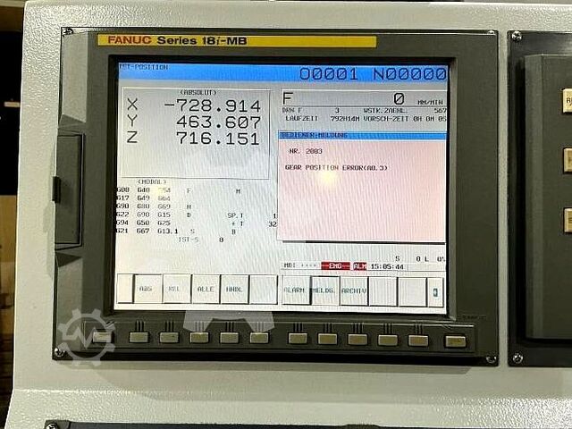 Vertikales Bearbeitungszentrum AWEA BM 1400