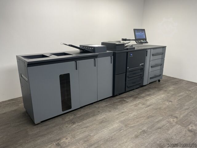 Digitaldruckmaschine Konica Minolta AccurioPress 6120 incl. paperdeck, stapler