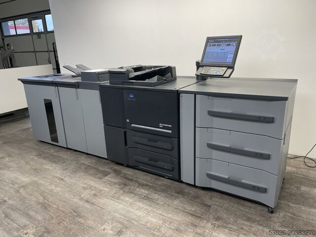 Digitaldruckmaschine Konica Minolta AccurioPress 6120 incl. paperdeck, stapler