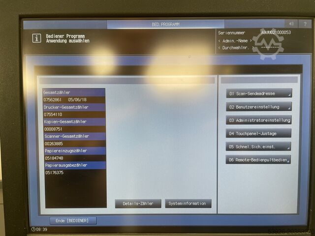 Digitaldruckmaschine Konica Minolta AccurioPress 6120 incl. paperdeck, stapler