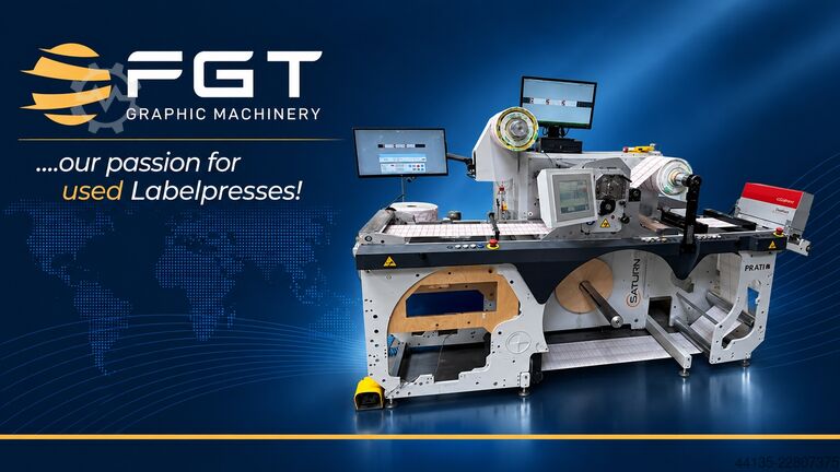 FGT Graphic Machinery PRATI NEW SATURN 370