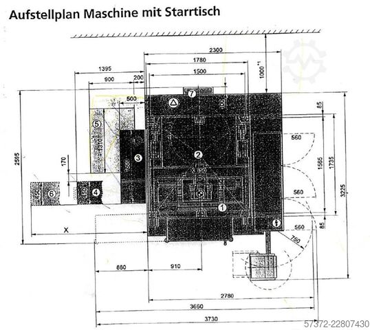 CNC Bearbeitungszentrum Deckel Maho DMC 65V