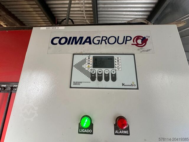 Stationary exhaust system Coima Factory Dust Extraction & Biomass Burner