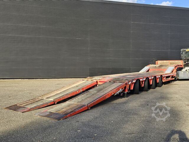 Tieflader Faymonville F-S44-/ 4 x STEERING / HYDRAULIC RAMPS / EXTEND...