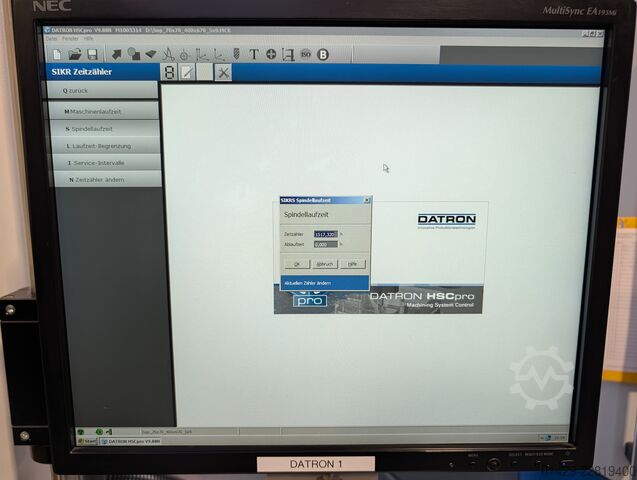 Gantry milling machine Datron M10Pro