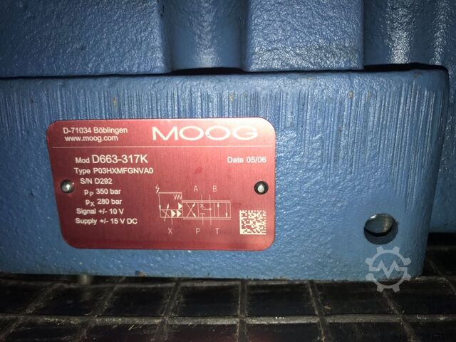 MOOG valve MOOG D 663-317 K