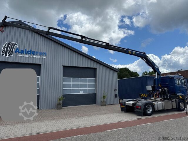 Standard-SZM MAN TGA 18.310, Crane Pesci SE155N/4, Manual Kran, ...