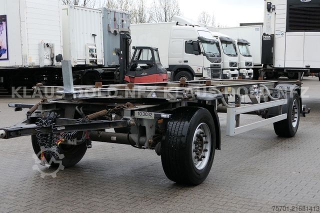 Swap chassis trailer SCHMITZ CARGOBULL AWF 18 BDF Wechselfahrgestell