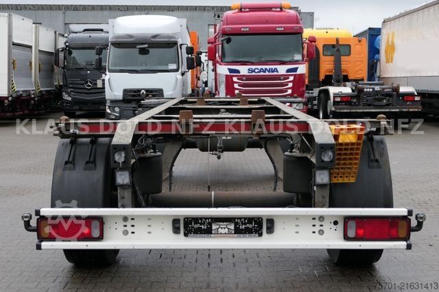 Swap chassis trailer SCHMITZ CARGOBULL AWF 18 BDF Wechselfahrgestell