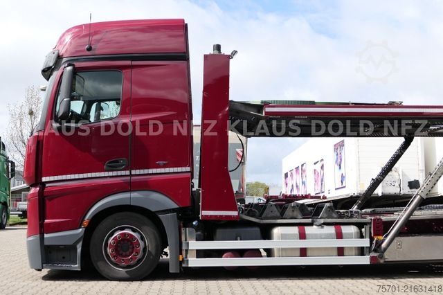 Autotransporter LKW MERCEDES-BENZ Actros 1842 FMS Autotransporter 2-Tanks Euro 6