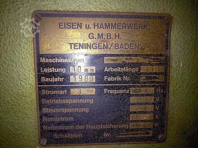 Tafelschere Eisen u. Hammerwerk G.m.b.H