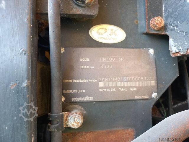 Dumper Komatsu HM400-3R (4 pcs available in Abu Dhabi)