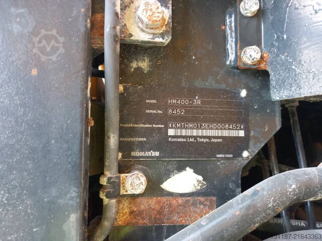 Dumper Komatsu HM400-3R (4 pcs available in Abu Dhabi)