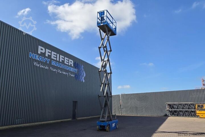 Scissor lift Genie GS2632 Electric, 10m Working Height, 227kg Capacit