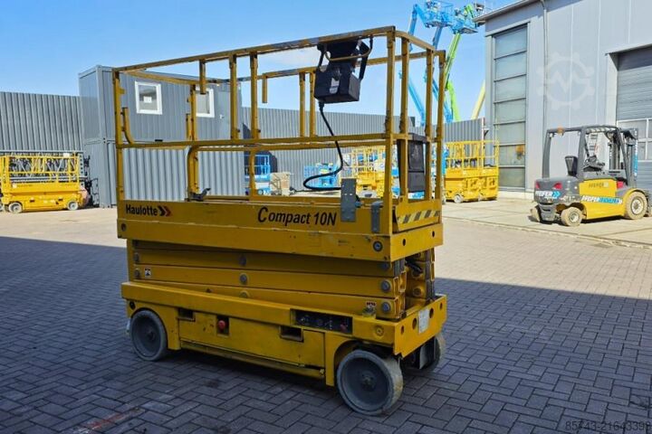 Scherenhebebühne Haulotte Compact 10N Electric, 10m Working Height, 230kg Ca