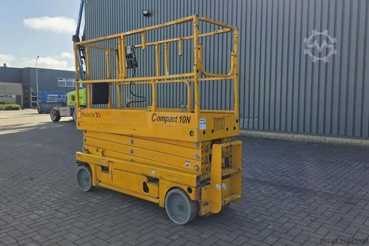 Scherenhebebühne Haulotte Compact 10N Electric, 10m Working Height, 230kg Ca