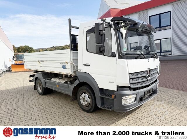 Tipper van Mercedes-Benz Atego 821 K 4x2, 2x AHK