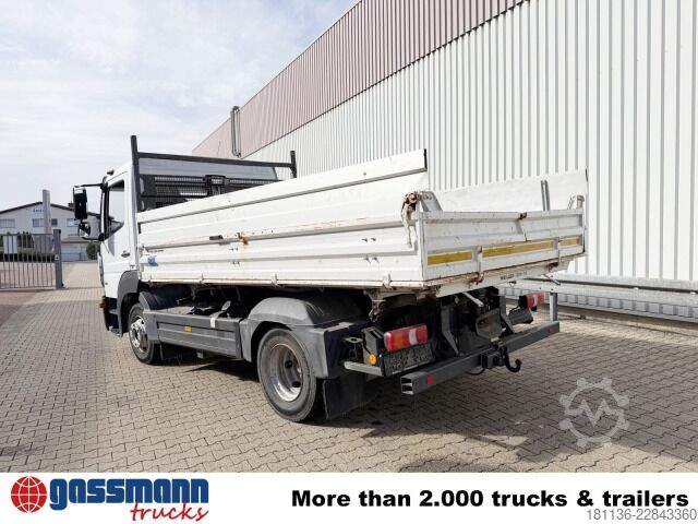Tipper van Mercedes-Benz Atego 821 K 4x2, 2x AHK