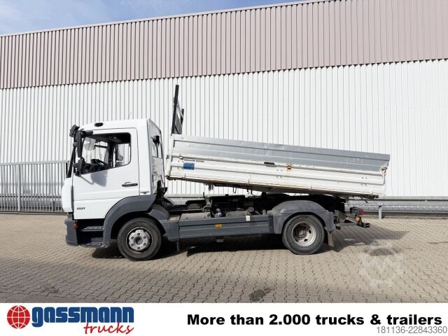 Tipper van Mercedes-Benz Atego 821 K 4x2, 2x AHK
